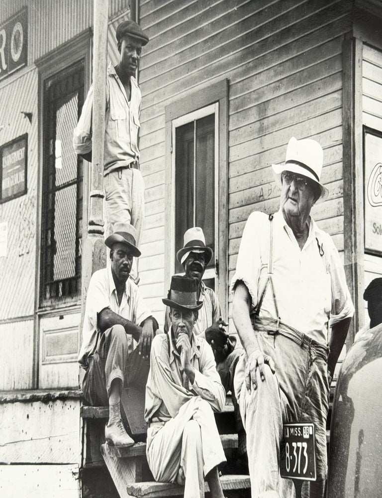 Plantation Owner. Mississippi Delta, near Clarksdale, Mississippi (Plantation Owner and His Field Hands)