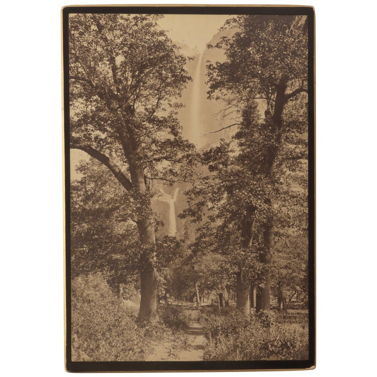 Item No: #361980 On the Road to Yosemite Fall [Imperial Plate]. Carleton Watkins.
