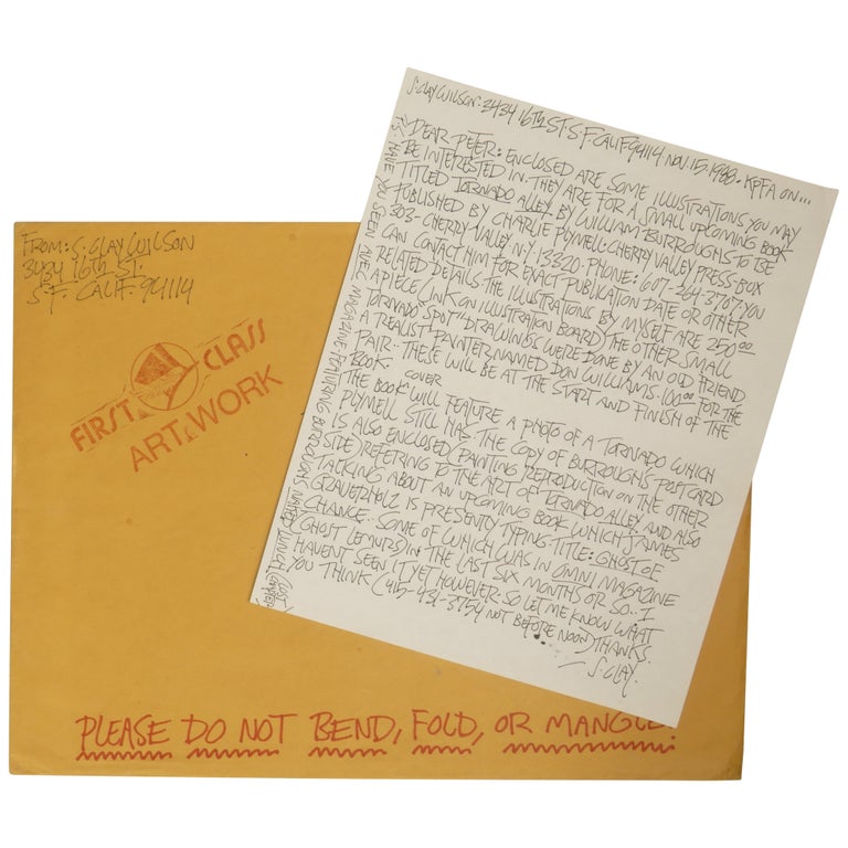 Item No: #362023 Autograph Letter Signed to Peter B. Howard (of Serendipity Books) (ALS). S. Clay Wilson.