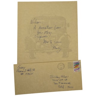 Item No: #362025 Autograph Letter, Signed, to S. Clay Wilson (TLS). Ken Kesey