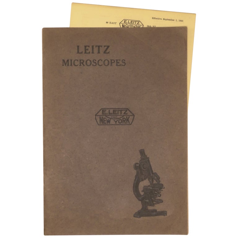 Item No: #362028 Catalogue AA. Microscopes, Objectives and Eyepieces. E. Leitz.