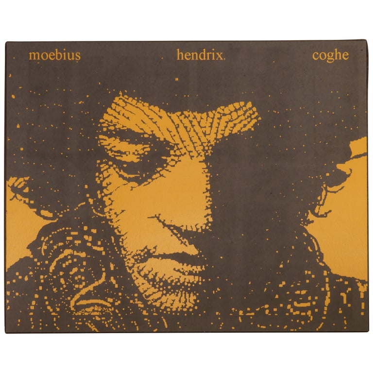 Item No: #362054 [ Jimi Hendrix Portfolio for Emotions electriques ]. Moebius, Jean-Nöel Coghe.