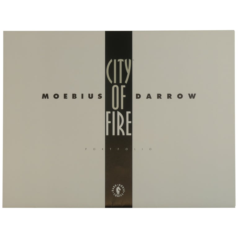 Item No: #362056 City of Fire Portfolio. Moebius, Geofrey Darrow.