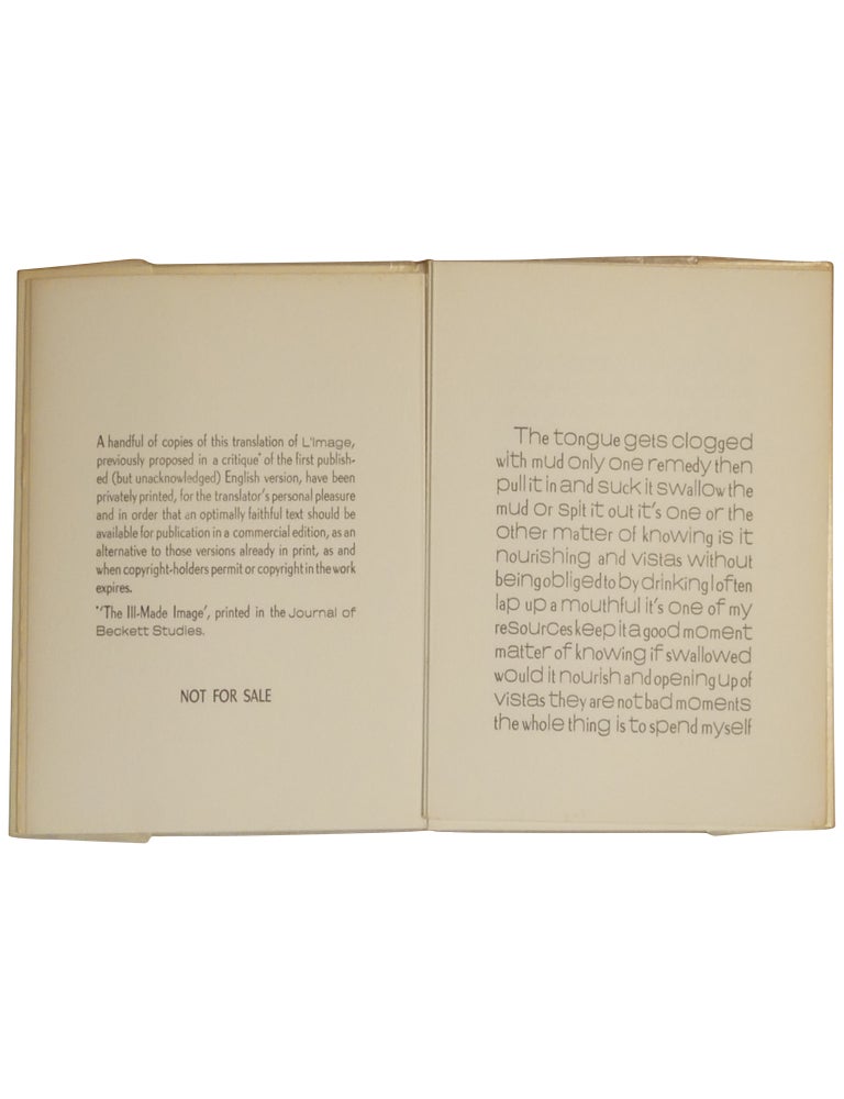 The Image: An Alternate English Version of L'Image