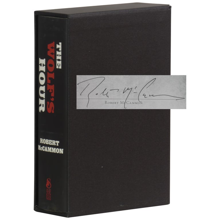 Item No: #362112 The Wolf's Hour [Signed, Numbered]. Robert R. McCammon.