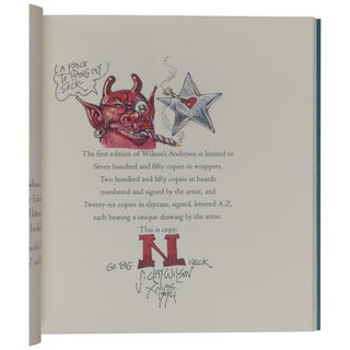 S. Clay Wilson's ABC: An Audacious Illustrated Alphabet [Signed, Numbered]