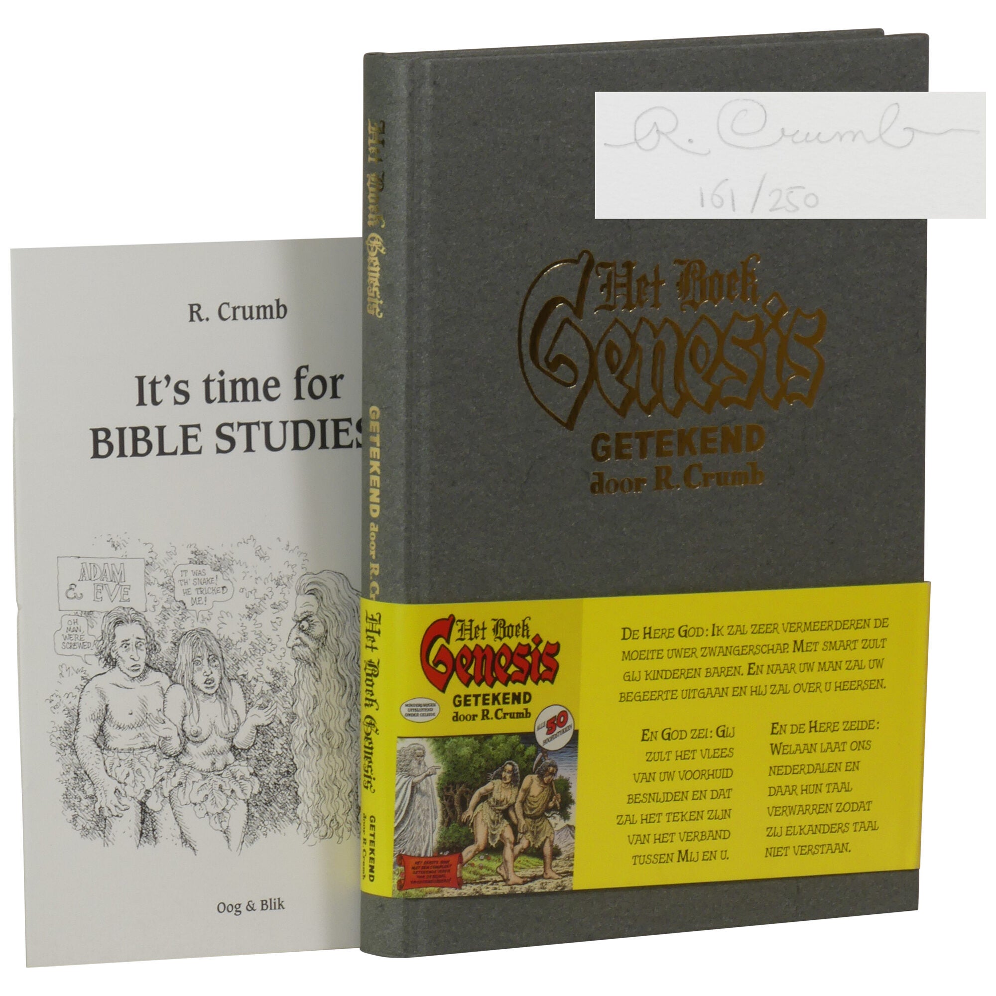 Het Boek Genesis Getekend Signed, Numbered | R. Crumb, Robert