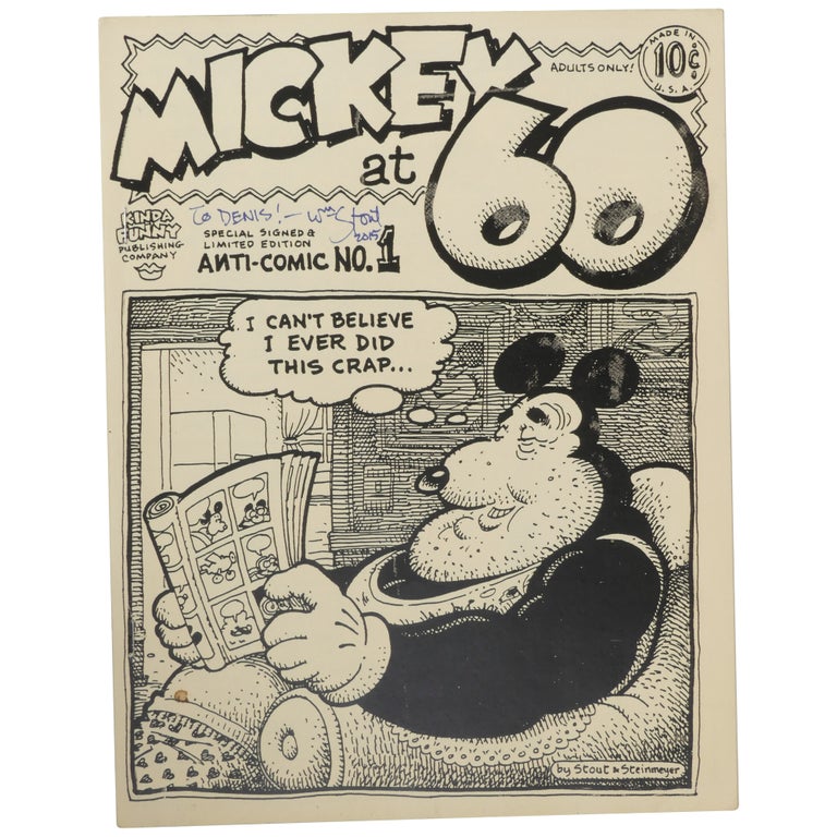 Item No: #362179 Mickey at 60: Anti-comic no. 1. William Stout, Jim Steinmeyer.