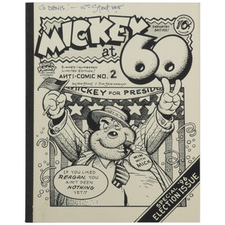 Item No: #362180 Mickey at 60: Anti-comic no. 2. William Stout, Jim Steinmeyer