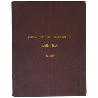 Item No: #362185 The Bibliography of the Pre-Columbian Discoveries of America....