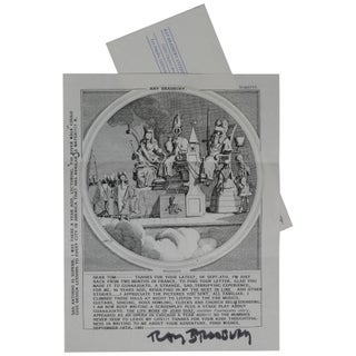 Item No: #362187 Typed Letter, Signed, about Guanajuato. Ray Bradbury