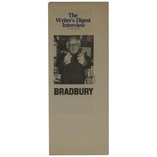 Item No: #362196 Bradbury: The Writer's Digest Interview. Ray Bradbury, Bob Jacobs