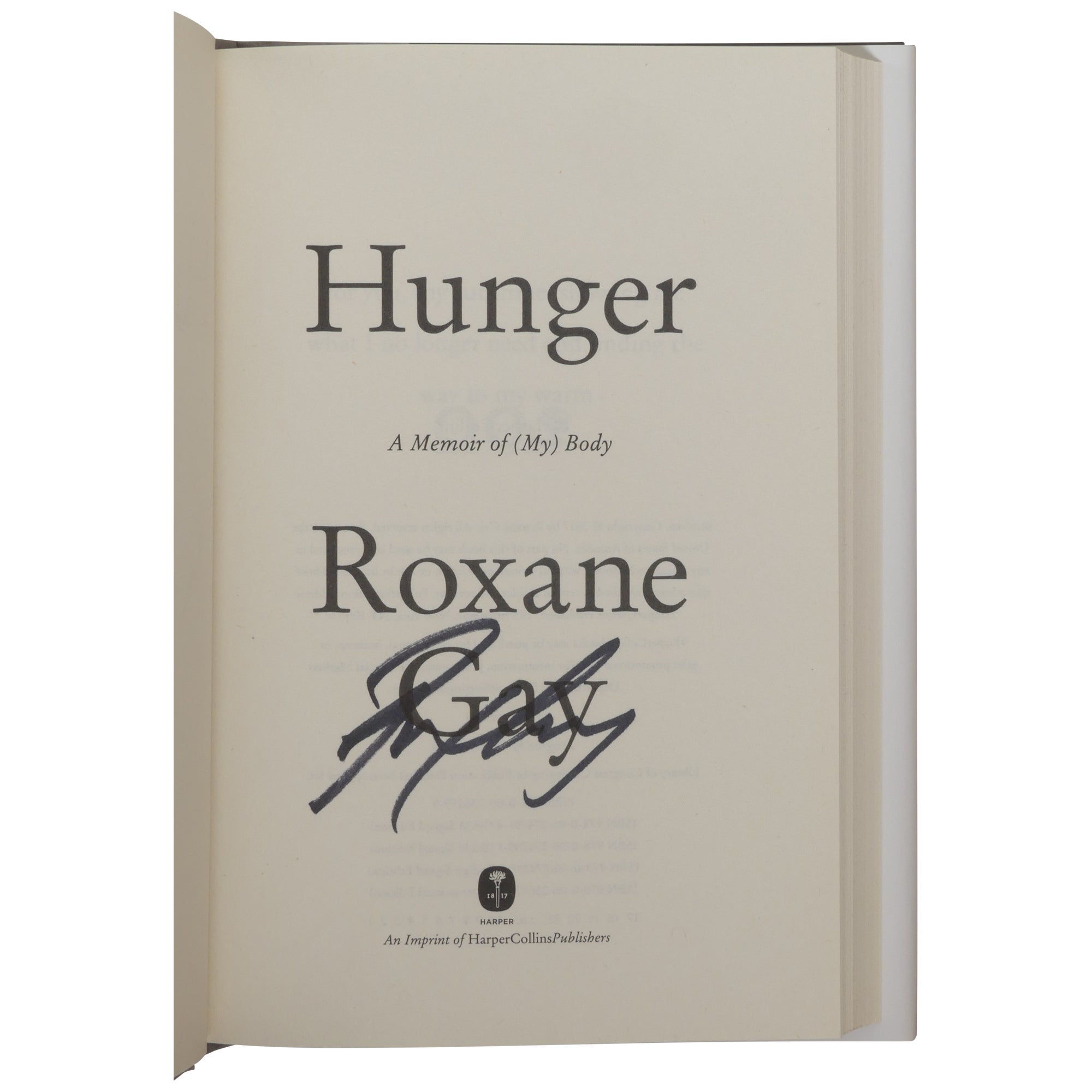 Memoir　Gay　Hunger:　Body　A　Roxane　of　My　First　Edition