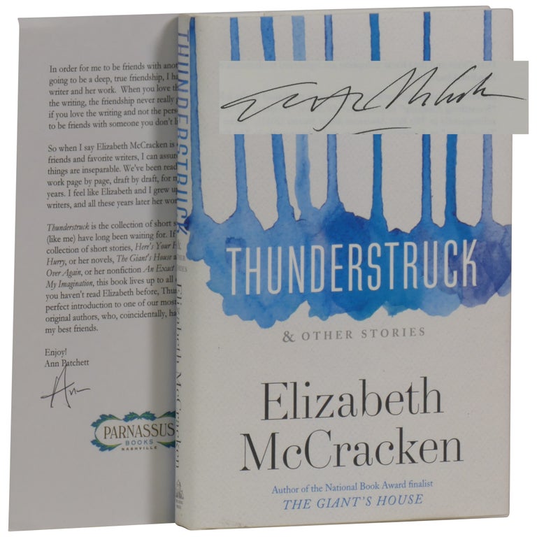 Item No: #362243 Thunderstruck & Other Stories. Elizabeth McCracken.