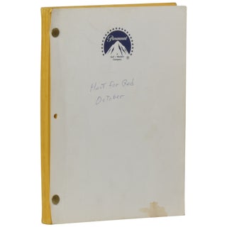 Item No: #362256 The Hunt for Red October, Revised Draft 3, 1989 (Original...