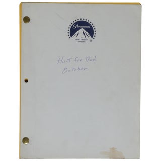 The Hunt for Red October, Revised Draft 3, 1989 (Original Script)