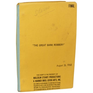 Item No: #362257 The Great Bank Robbery. William Peter Blatty