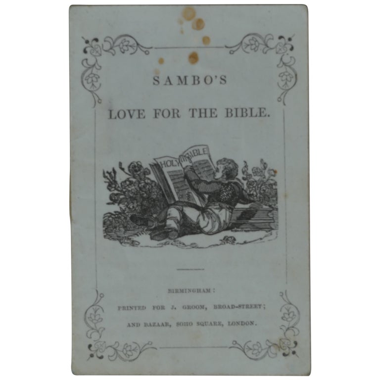 Item No: #362258 Sambo's Love for the Bible