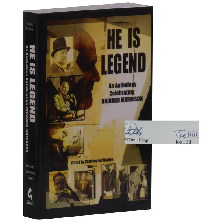Item No: #362299 He Is Legend: An Anthology Celebrating Richard Matheson [ARC Signed]. Stephen King, Richard Matheson, Christopher Conlon, contributor.