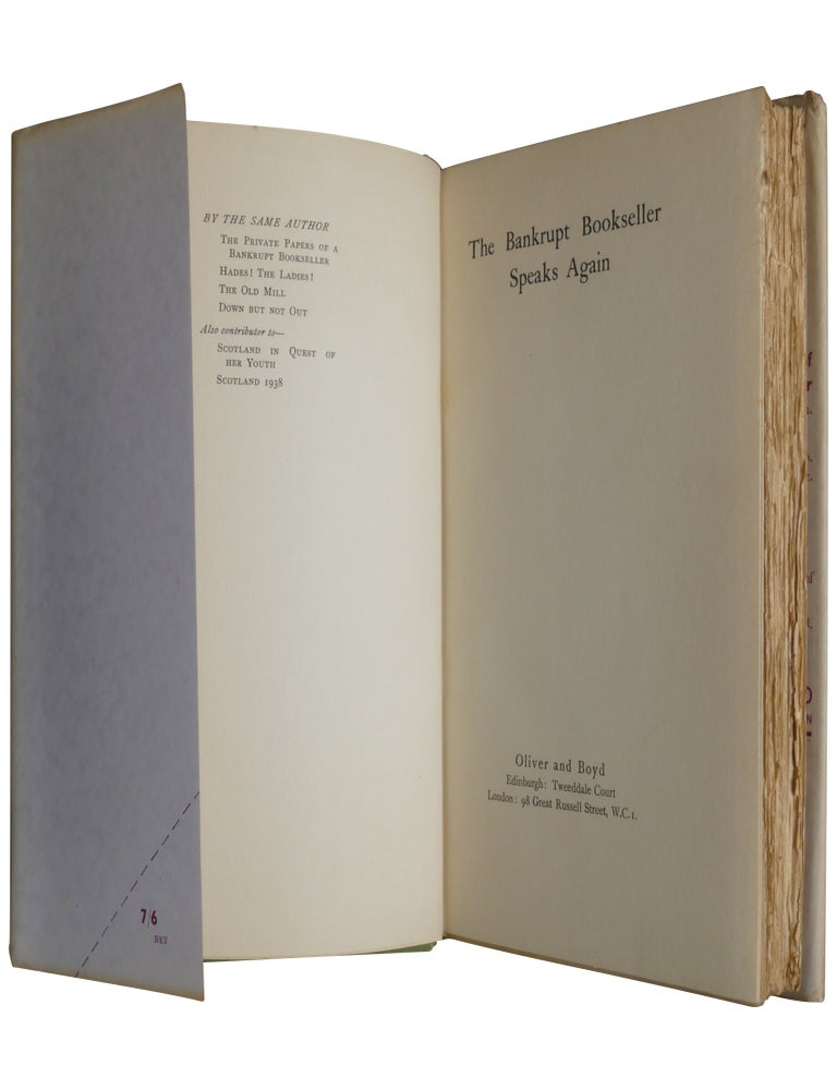 The Bankrupt Bookseller Speaks Again