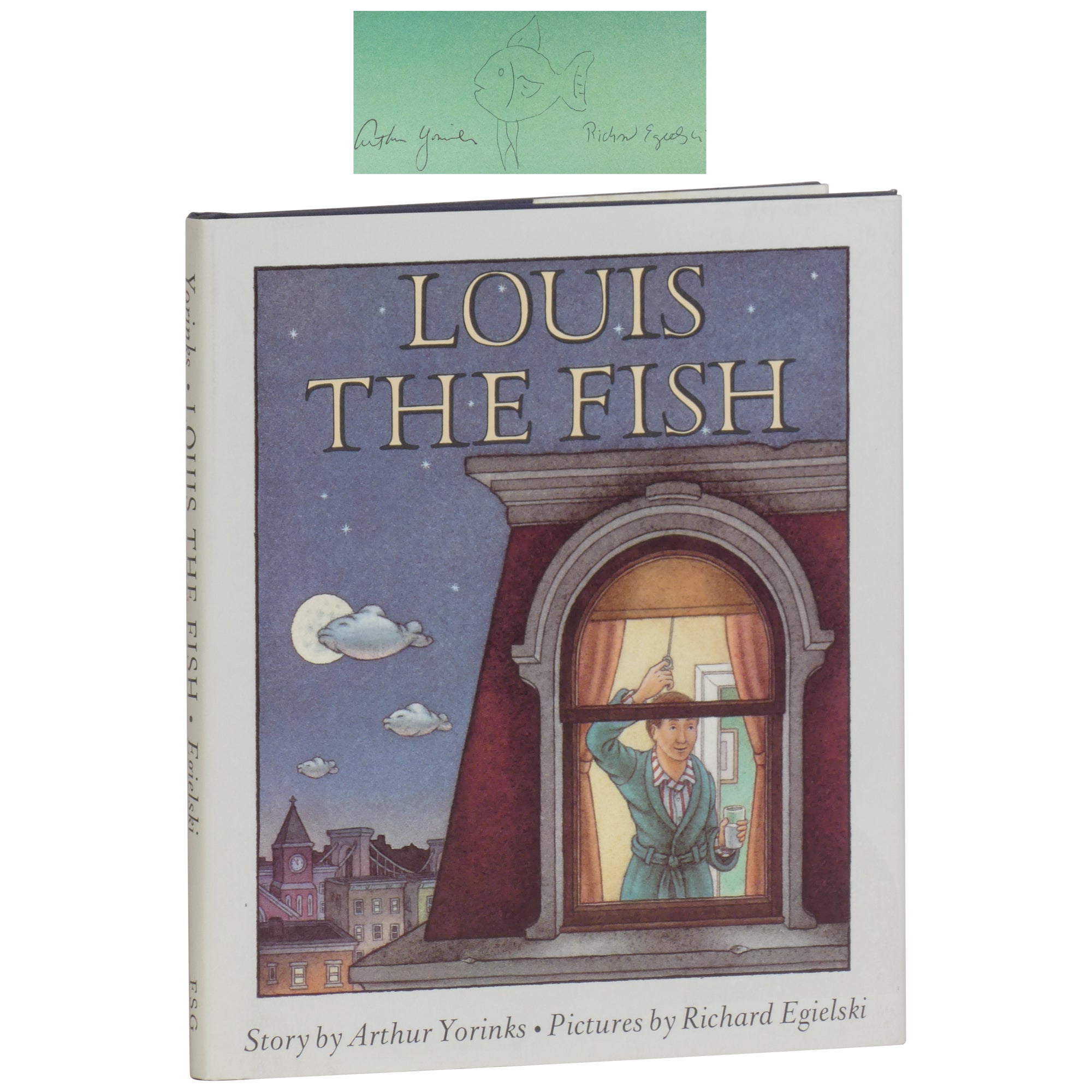 Louis the fish deals book