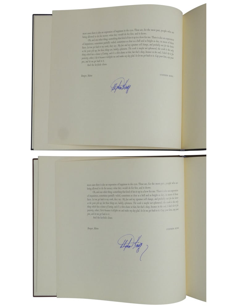 Lord John Signatures [and] Autographs (cover title)