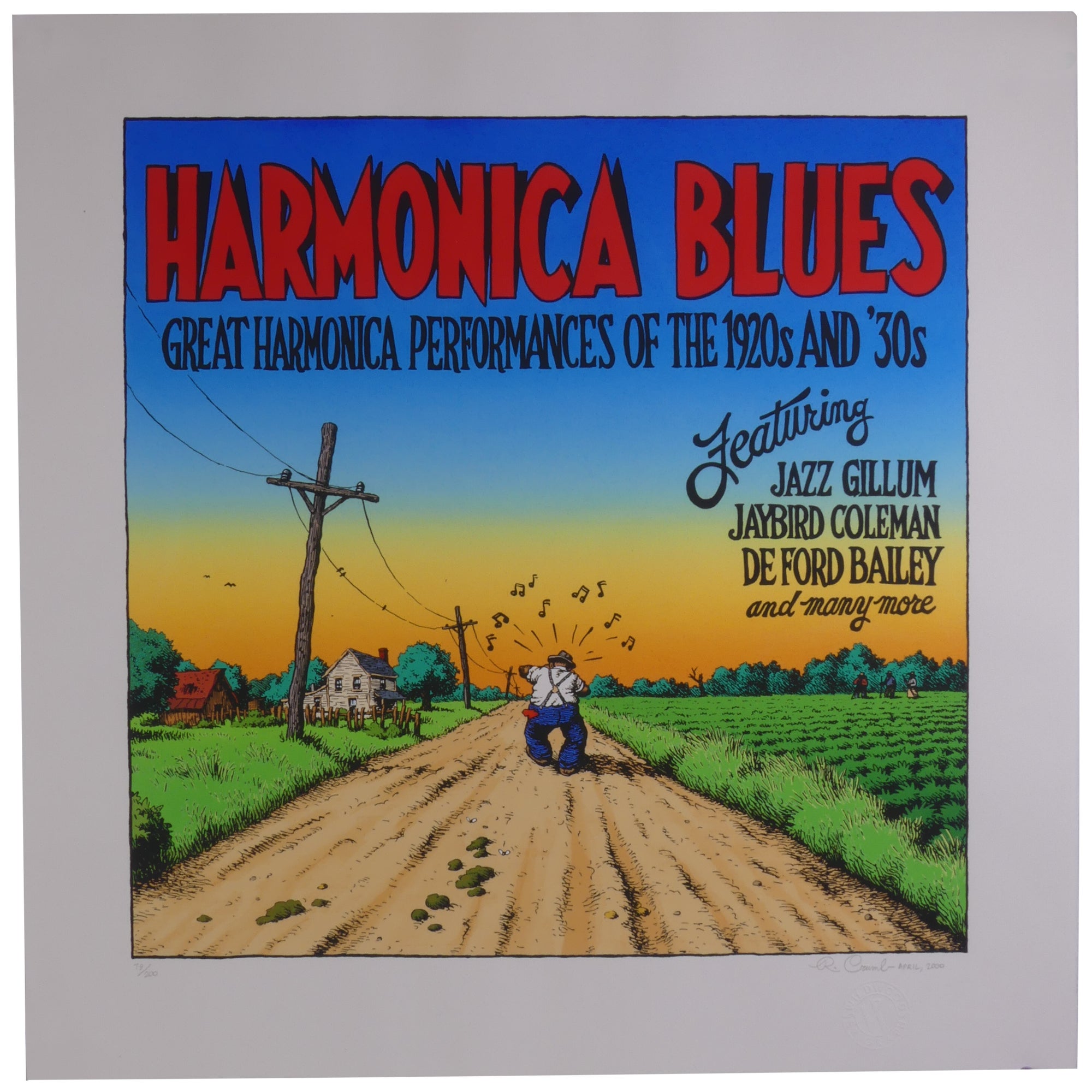 Harmonica Blues 2000 | R. Crumb, Robert