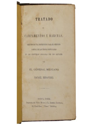 Item No: #362445 Tratado de campamentos y marchas, seguido de una instrucción...