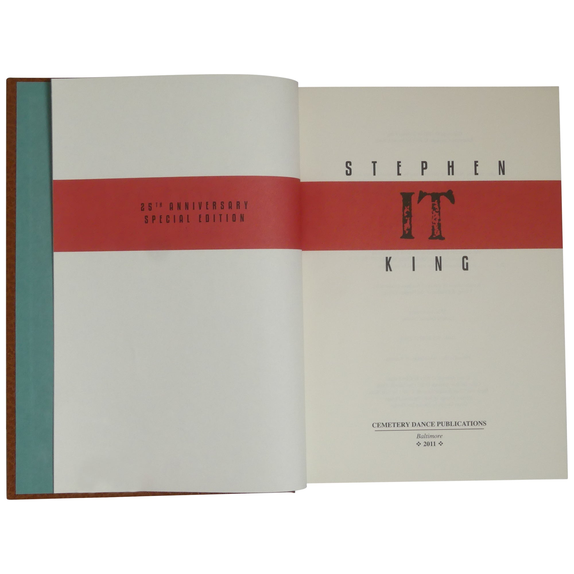 It: The 25th Anniversary Special Edition Gift Version by Stephen King on  Downtown Brown Books