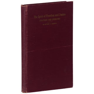 Item No: #362560 The Spirit of Freedom and Justice: Orations and Speeches....