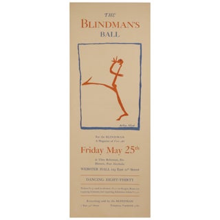 Item No: #362571 The Blindman's Ball [Dada Poster]. Beatrice Wood