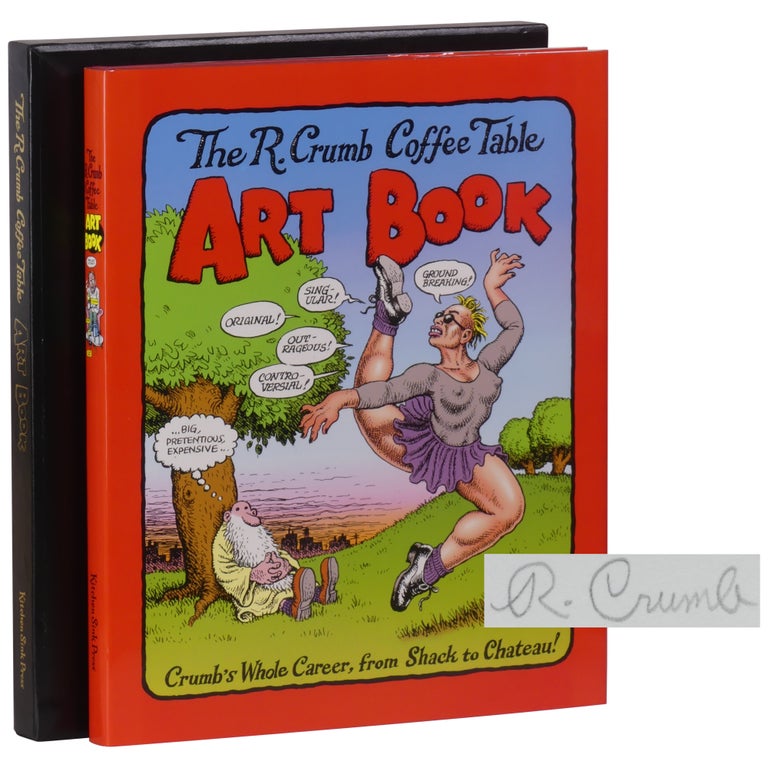 Item No: #362599 The R. Crumb Coffee Table Art Book [Signed, Numbered]. R. Crumb, Robert.
