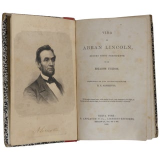 Item No: #362612 Vida de Abran Lincoln, décimo sesto presidente de los Estados...