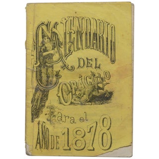 Item No: #362619 Calendario del oráculo de los destinos para el año de 1878....
