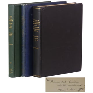 Item No: #362658 Studies on the Variation, Distribution, and Evolution of the...