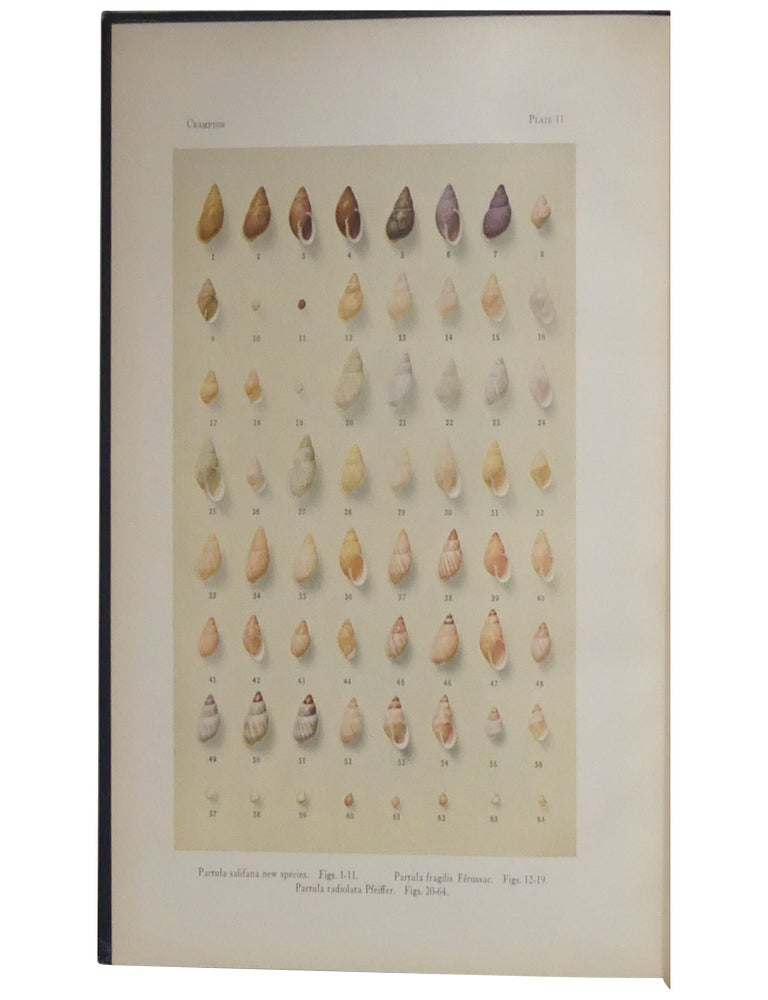 Studies on the Variation, Distribution, and Evolution of the Genus Partula [Complete in Three Volumes]. The Species Inhabiting Tahiti; The Species of the Mariana Islands, Guam and Saipan; and The Species Inhabiting Moorea