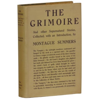 Item No: #362681 The Grimoire and Other Supernatural Stories. Montague Summers,...