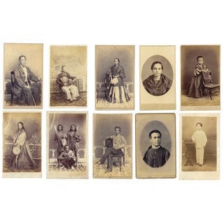 Item No: #362711 Collection of CDVs from the Earliest Commercial Photographers...