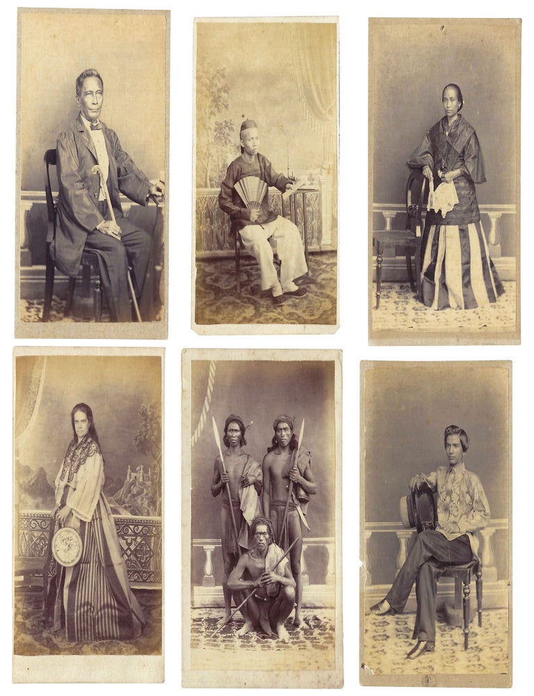 Collection of CDVs from the Earliest Commercial Photographers in the Philippines