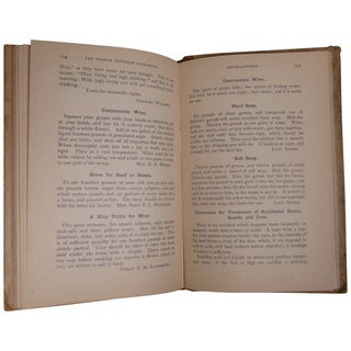The Woman Suffrage Cook Book Conta[i]ning Thoroughly Tested and Reliable Recipes for Cooking, Directions for the Care of the Sick, and Practical Suggestions, Contributed Especially for this Work