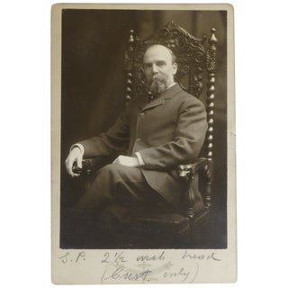 Item No: #362786 George Gunton [Cabinet Card Photograph]. Sol Young