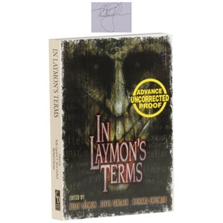 Item No: #362802 In Laymon's Terms [Uncorrected Proof]. Richard Laymon, Kelly...