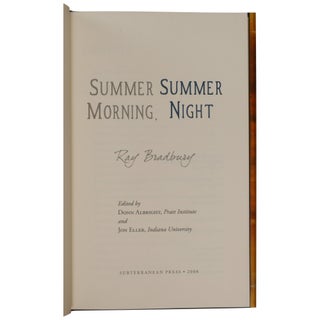 Summer Morning, Summer Night [Hardcover]