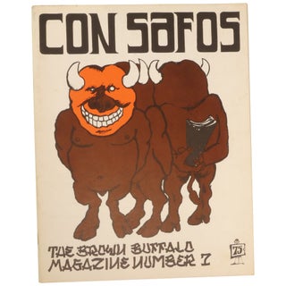 Item No: #362879 Con Safos: The Brown Buffalo Magazine (Number 7). Oscar Zeta...