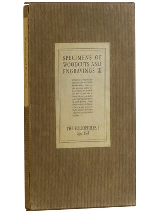 Item No: #362938 Specimens of Woodcuts and Engravings: A Portfolio of Original...