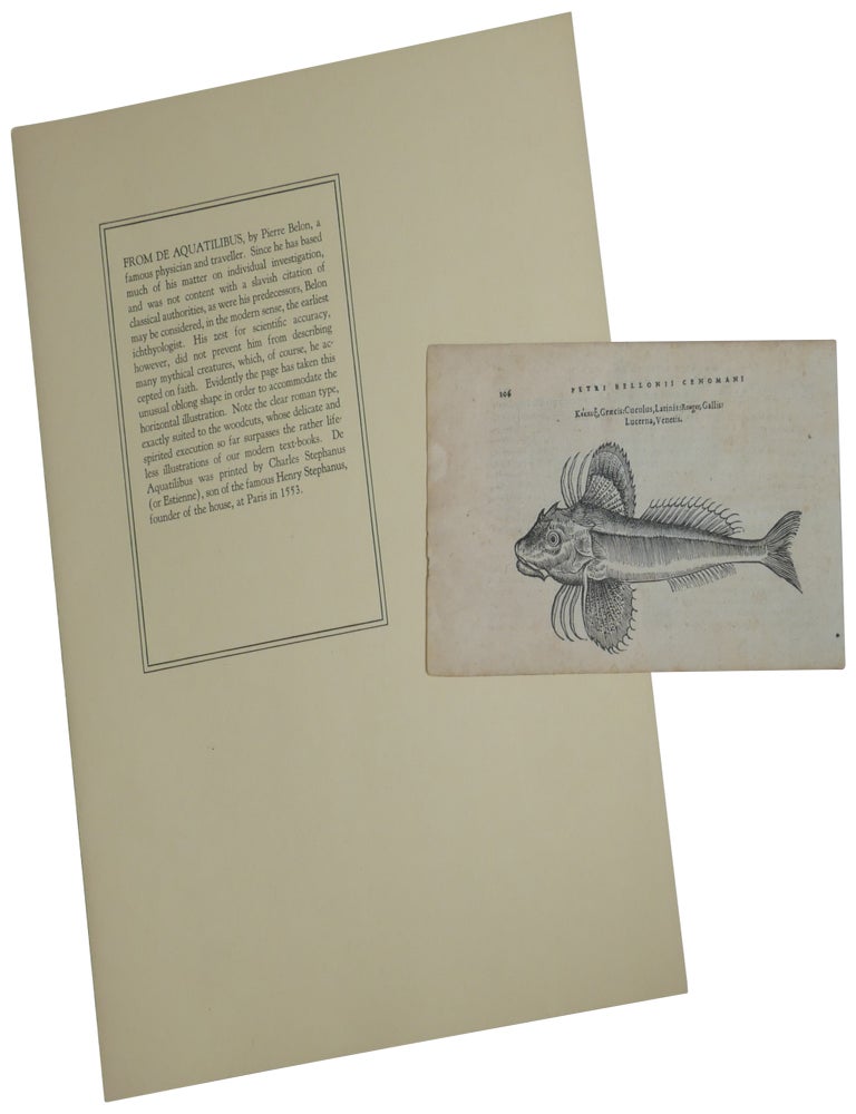 Specimens of Woodcuts and Engravings: A Portfolio of Original Leaves Taken from Rare and Notable Illustrated Books