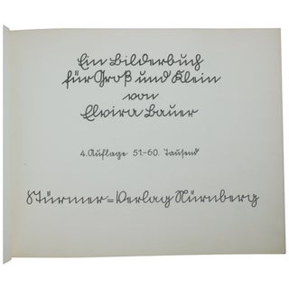 Trau keinem Fuchs auf grüner Heid und keinem Jud bei seinem Eid! (cover title) / Ein Bilderbuch für Groß und Klein (title page)