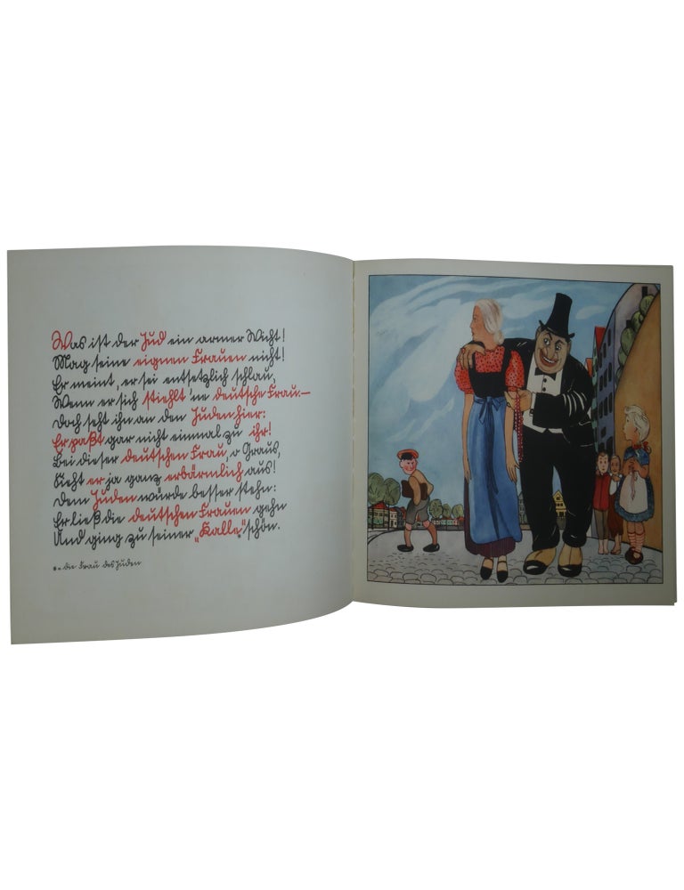 Trau keinem Fuchs auf grüner Heid und keinem Jud bei seinem Eid! (cover title) / Ein Bilderbuch für Groß und Klein (title page)