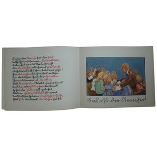 Trau keinem Fuchs auf grüner Heid und keinem Jud bei seinem Eid! (cover title) / Ein Bilderbuch für Groß und Klein (title page)