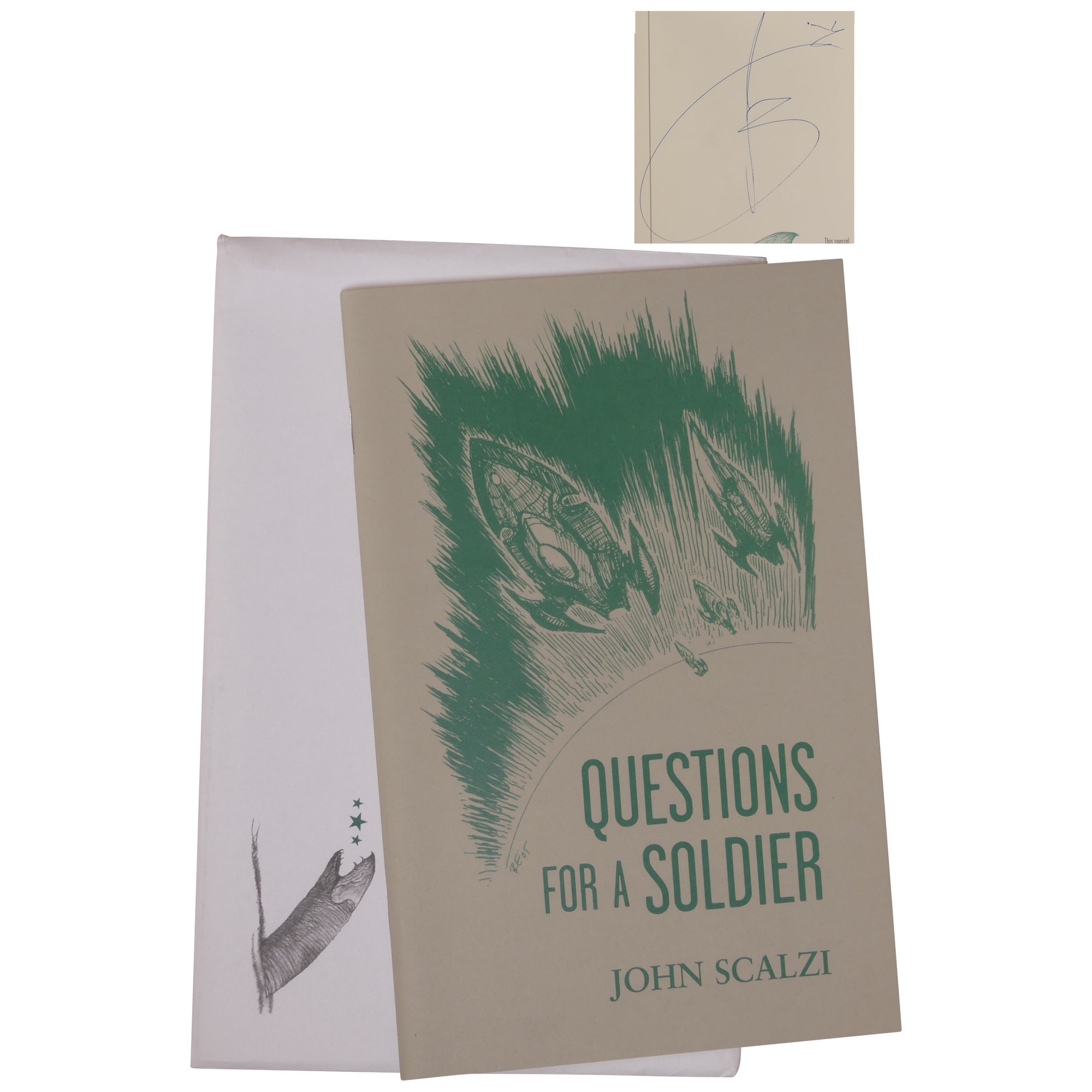 Questions for a Soldier Signed, Numbered | John Scalzi | First Edition